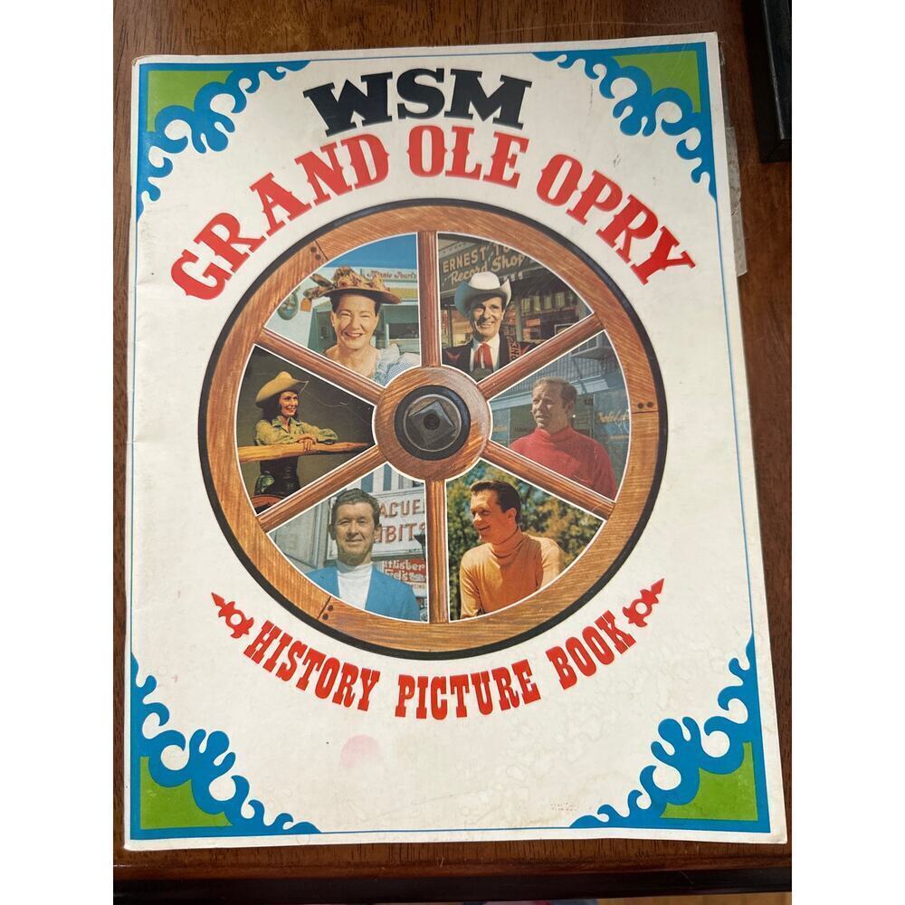 Vintage 1969 WSM Grand Ole Opry History Picture Book Vol 4 Country Music Legends